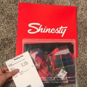 Shinesty “Kiss Me There” ball hammock boxers.